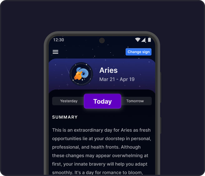 Get Horoscope Launcher
