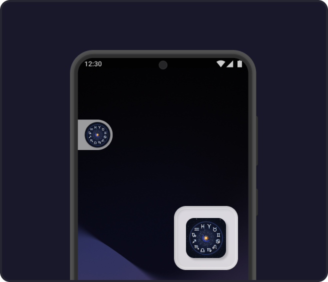 Homescreen shortcut