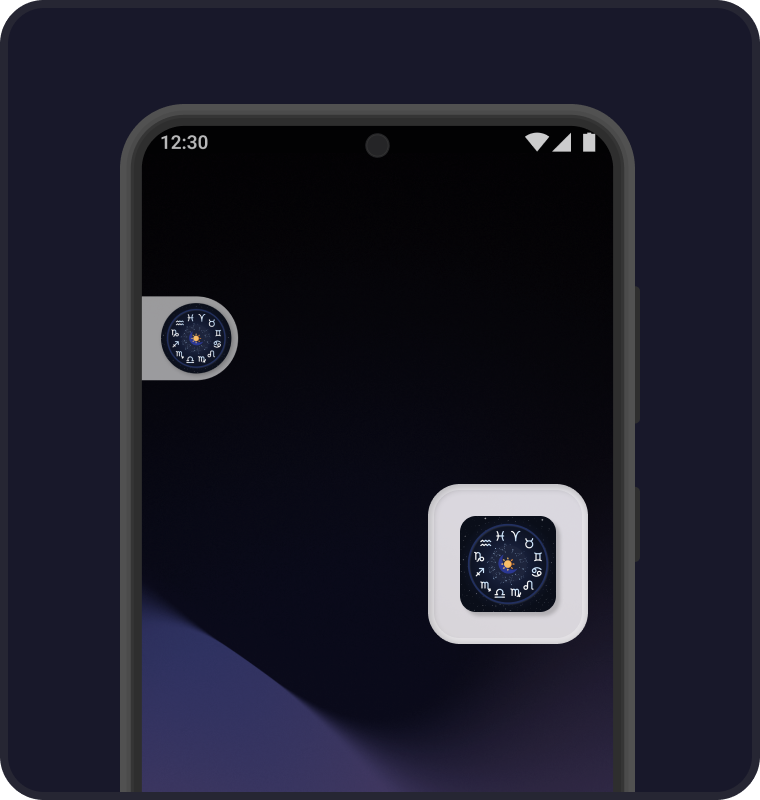 Homescreen shortcut